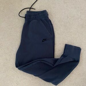 Nike blue tech fleece joggers